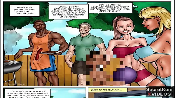 أنبوب Lesson from the Neighbor pt. 1 - Naive Innocent Girl gets schooled on give a blowjob by the Black guy next door كبير