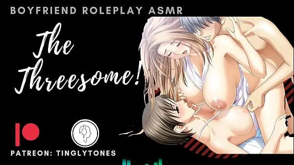 Stor The Threesome! Can't Stop Cumming! Two Girls One Guy. Boyfriend Roleplay ASMR. Male totalt rör