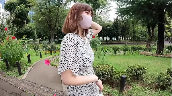 Big Mask de real amateur" 19 years old, F cup, 2nd round of vaginal cum shot in the first shooting of a country girl's life, complete first shooting, living in Kyushu, sports beauty with of basketball history, "personal shooting" original 174th shot total Tube