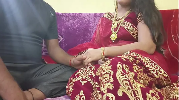 Velika On her wedding day, step sister, wearing a beautiful ghagra choli, got her pussy thoroughly repaired by her step brother before her husband skupna cev