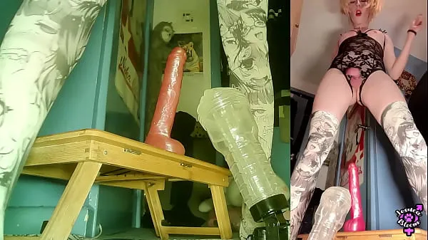 Big Fucking Fleshlight & Dildo Together With Cumplay Jessica Bloom total Tube