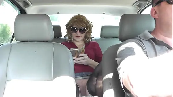 Big Milf sexy mommy Frina got into taxi and forgot to wear panties under skirt. Taxi driver is watching. Naked in public. Publicly. No panties. Without panties total Tube