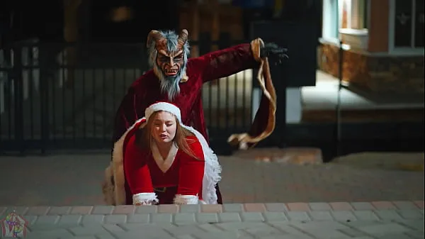 Stor Krampus " A Whoreful Christmas" Featuring Mia Dior totalt rör