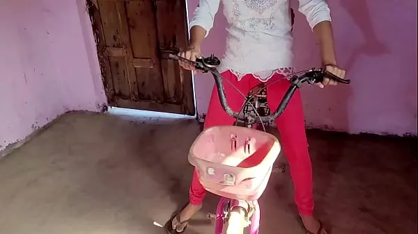 Jumlah Tiub Village girl caught by friends while riding bicycle besar