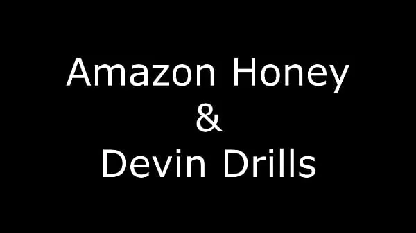 Big devin drills bbc can he handle the giant amazon honey total Tube