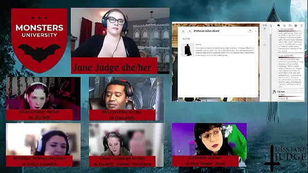 Duża Monsters University Episode 1 with Game Master Jane Judge całkowita rura