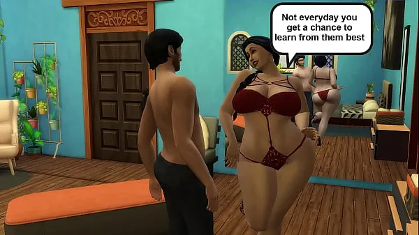 Big Vol 1 Part 7 - Desi Saree Aunty Lakshmi Take His Virginity - Wicked Whims total Tube