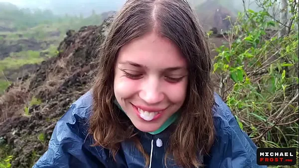 Big The Riskiest Public Blowjob In The World On Top Of An Active Bali Volcano - POV total Tube