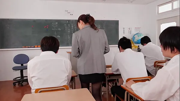 Jumlah Tiub Married Teacher Reiko Iwai Gets 10 Times More Wet In A Climax Class Where She Can't Speak besar