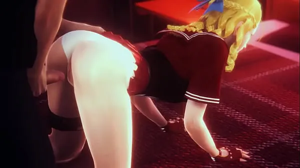 Μεγάλο Karin sf cosplay having sex with a man in hentai animation video συνολικό σωλήνα