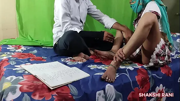 Duża Indian Tuition teacher with student hindi desi chudai całkowita rura