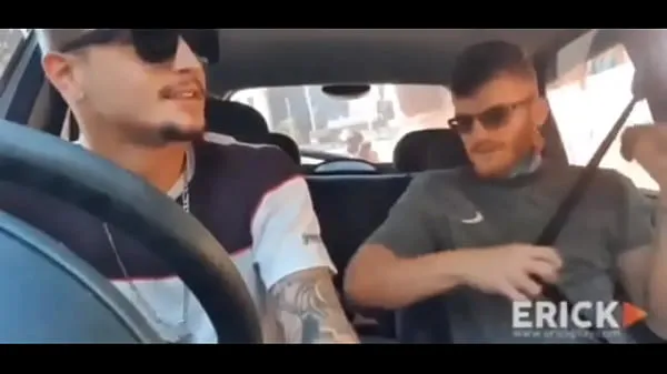Big me and erick diaz having sex in the car on the streets of SP total Tube