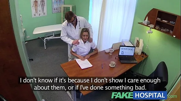 Stor FakeHospital Hot nurse rims her way to a raise totalt rör