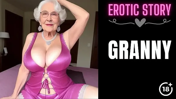 Grote GRANNY Story] Threesome with a Hot Granny Part 1 totale buis