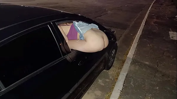 Big Married with ass out the window offering ass to everyone on the street in public total Tube