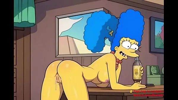 Nagy AI Generated] Marge and Simpson hot xxx Compilation video - What do you think about my AI art? Comment me teljes cső