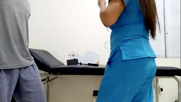 หลอดรวมThe sex therapy clinic is active!! The doctor falls in love with her patient and asks him for slow, slow sex in the doctor's office. Real porn in the hospitalใหญ่