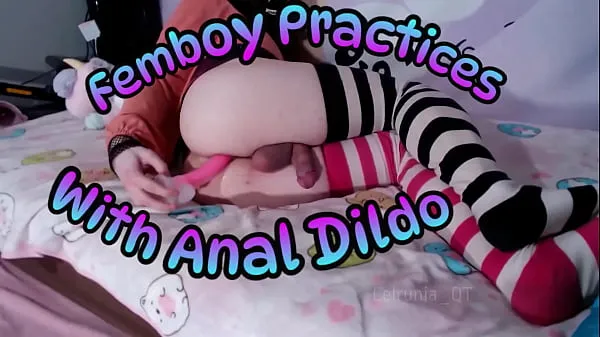 Veľká Femboy Practices With Anal Dildo! (Teaser totálna trubica