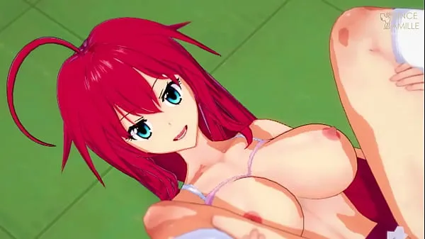 Grote Rias Gremory learning how to fuck like a Porn star - HS DxD totale buis