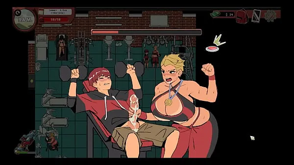 Big Spooky Milk Life [ Taboo hentai game PornPlay] Ep.23 femdom handjob at the gym tổng số ống