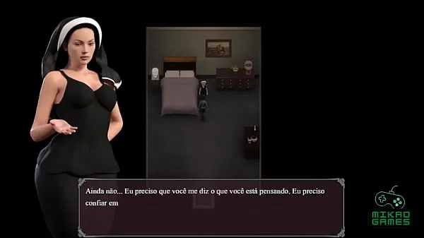 Veľká Lust Epidemic ep 30 - If the Nun doesn't want to lose her Virginity, the Solution is to give her ass totálna trubica