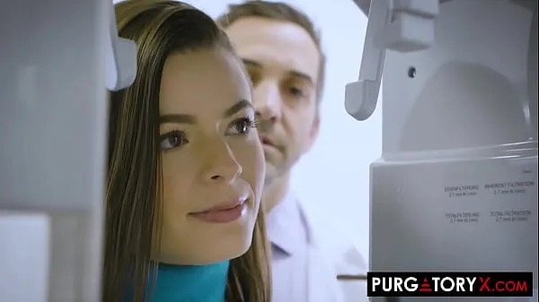 Iso Sexy little brunette gets fucked by her new dentist yhteensä Tube