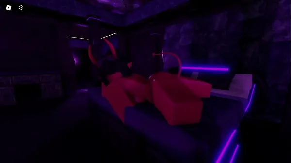 Big Having some fun time with my demon girlfriend on Valentines Day (Roblox total Tube