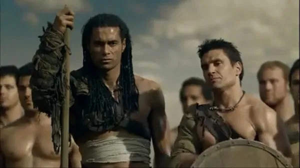 Grote Spartacus - all erotic scenes - Gods of The Arena totale buis