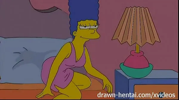 หลอดรวมLesbian Hentai - Lois Griffin and Marge Simpsonใหญ่